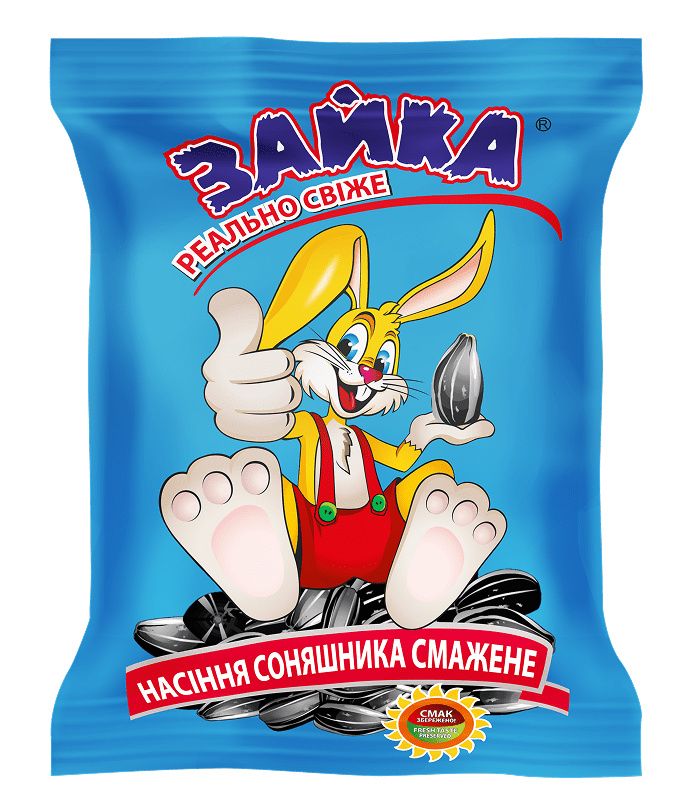 Снеки ТМ Зайка — продукція АгроПродСнек