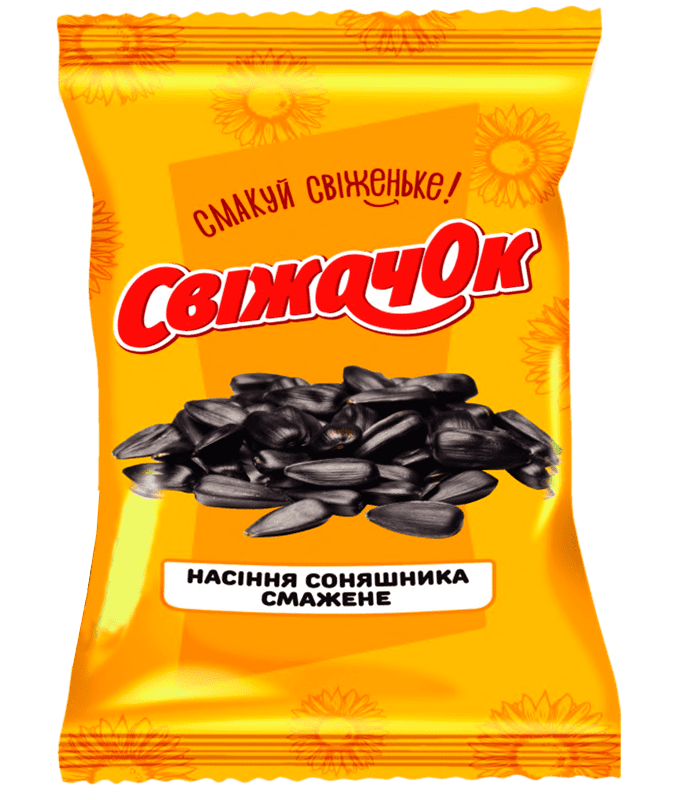 Снеки ТМ СвіжачОк — насіння соняшника