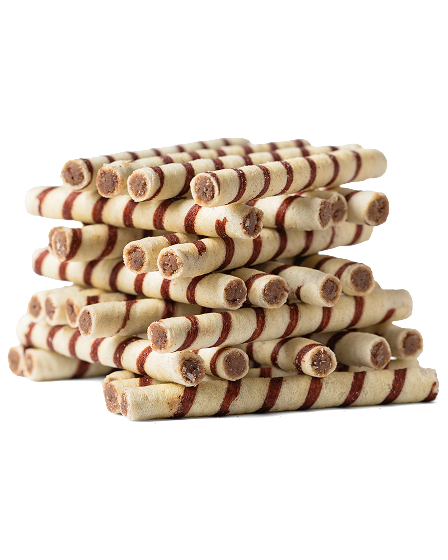 Купити вафельна трубочка З какао 2кг ТМ Caramel оптом