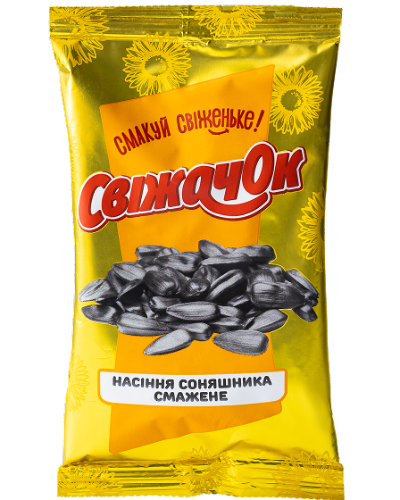 Купити насіння соняшника смажене 120г ТМ СвіжачОк оптом