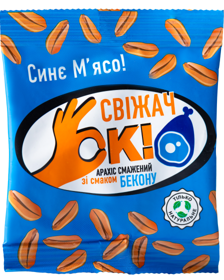 TM SvizhachOk Buy roasted peanuts with bacon flavor 50g TM SvizhachOk wholesale